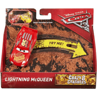 Disney Cars veicolo Crazy 8 Crashers Saetta McQueen - Giocattoli e Bambini - Toys Store0887961407075