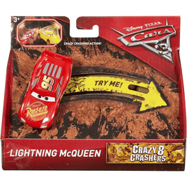 Disney Cars veicolo Crazy 8 Crashers Saetta McQueen - Giocattoli e Bambini - Toys Store0887961407075