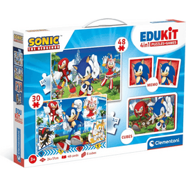 Edukit 4 in 1 Sonic set di giochi - Giocattoli e Bambini - Toys Store8005125183180