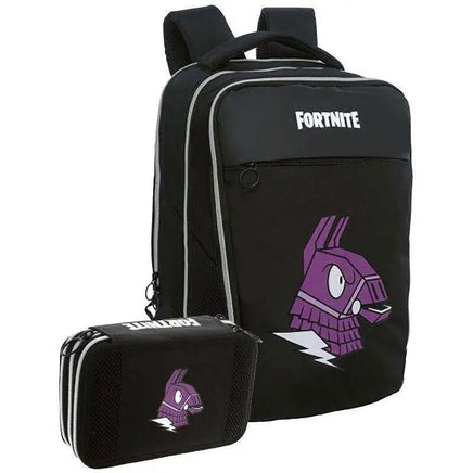 Fortnite Zaino Lama con Astuccio 3 Zip - Giocattoli e Bambini - Toys Store8058263062961