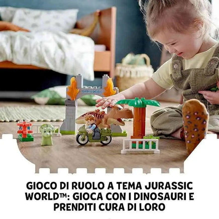 Fuga del T.rex e del Triceratopo LEGO Duplo 10939 - Giocattoli e Bambini - Toys Store5702016911091