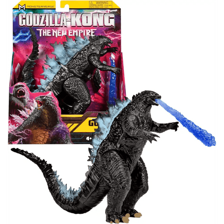 Godzilla x Kong Il Nuovo Impero - Godzilla con raggio di calore - Giocattoli e Bambini - Toys Store8056379163459