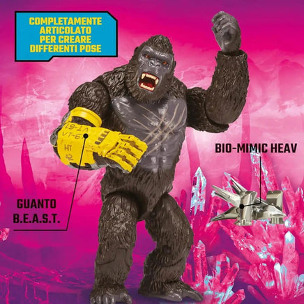 Godzilla x Kong Il Nuovo Impero - Kong con guanto - Giocattoli e Bambini - Toys Store8056379163473