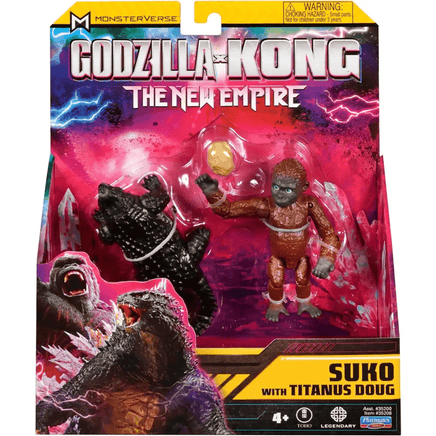 Godzilla x Kong Il Nuovo Impero - Suko con Titanus Doug - Giocattoli e Bambini - Toys Store8056379164388