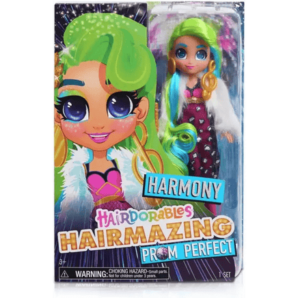 Hairdorables Hairmazing Prom Perfect bambola Harmony - Giocattoli e Bambini - Toys Store5060888397628