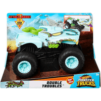 Hot Wheels 1:24 Mega TRASFORMAZIONE Double Troubles - Giocattoli e Bambini - Toys Store887961815566