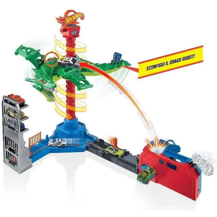 Hot Wheels City Attacco Aereo del Drago - Giocattoli e Bambini - Toys Store887961813418