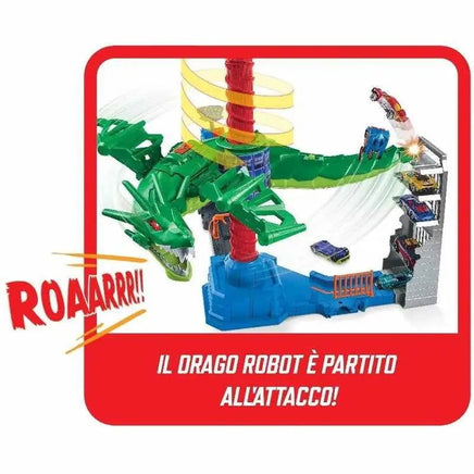 Hot Wheels City Attacco Aereo del Drago - Giocattoli e Bambini - Toys Store887961813418