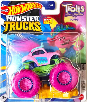 Hot Wheels Monster Trucks Trolls Poppy - Giocattoli e Bambini - Toys Store0887961765625