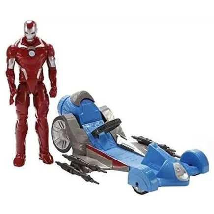 Iron Man personaggio Avengers 30 cm con veicolo - Giocattoli e Bambini - Toys Store5010994799434