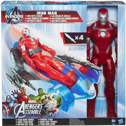 Iron Man personaggio Avengers 30 cm con veicolo - Giocattoli e Bambini - Toys Store5010994799434