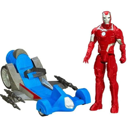 Iron Man personaggio Avengers 30 cm con veicolo - Giocattoli e Bambini - Toys Store5010994799434