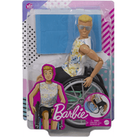 Ken con Sedia a Rotelle Barbie Fashionistas - Giocattoli e Bambini - Toys Store887961949926