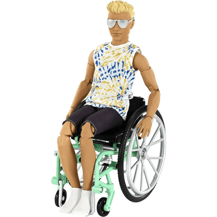 Ken con Sedia a Rotelle Barbie Fashionistas - Giocattoli e Bambini - Toys Store887961949926