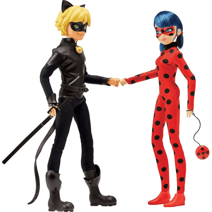 Ladybug e Black Cat 2 bambole Miraculous - Giocattoli e Bambini - Toys Store3701405800406