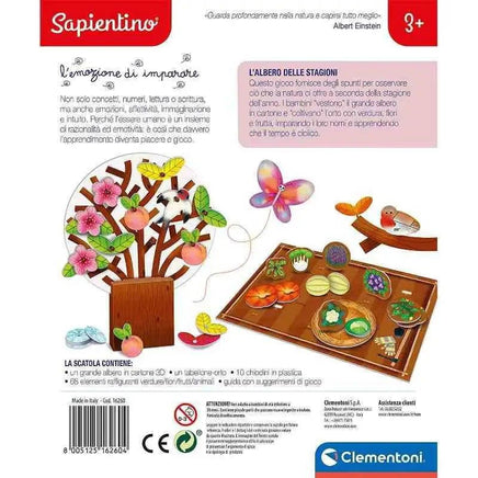 L'Albero delle Stagioni Sapientino - lingua italiana - Giocattoli e Bambini - Toys Store8005125162604