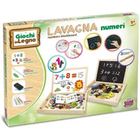 Lavagna legno 2 in 1 Fattoria - Giocattoli e Bambini - Toys Store8005124950158