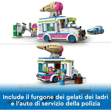 Lego City 60314 Furgone dei Gelati e inseguimento della Polizia - Giocattoli e Bambini - Toys Store5702017161891