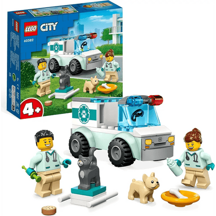 LEGO City 60382 Furgoncino di soccorso del veterinario - Giocattoli e Bambini - Toys Store5702017399812