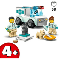 LEGO City 60382 Furgoncino di soccorso del veterinario - Giocattoli e Bambini - Toys Store5702017399812