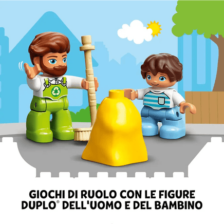 LEGO Duplo 10945 Camion della spazzatura e riciclaggio - Giocattoli e Bambini - Toys Store5702016911046