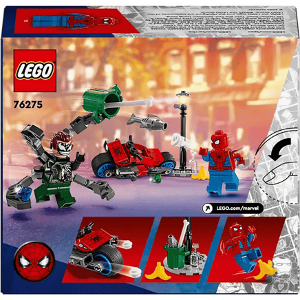 LEGO Marvel 76275 Inseguimento sulla moto: Spider - Man vs. Doc Ock - Giocattoli e Bambini - Toys Store5702017590264