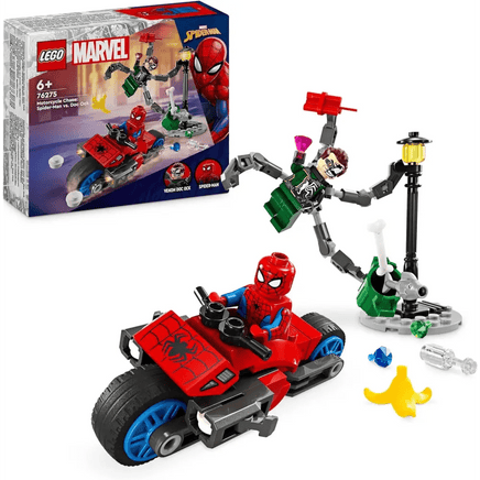 LEGO Marvel 76275 Inseguimento sulla moto: Spider - Man vs. Doc Ock - Giocattoli e Bambini - Toys Store5702017590264