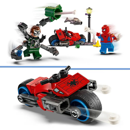 LEGO Marvel 76275 Inseguimento sulla moto: Spider - Man vs.