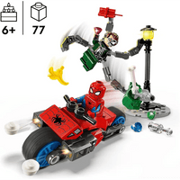 LEGO Marvel 76275 Inseguimento sulla moto: Spider - Man vs. Doc Ock - Giocattoli e Bambini - Toys Store5702017590264