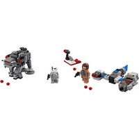 LEGO Star Wars 75195 TM Ski Speeder contro Microfighter First Order Walker - Giocattoli e Bambini - Toys Store5702016109894