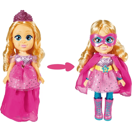 Love Diana - Bambola Trasformabile da Principessa in Eroina - Giocattoli e Bambini - Toys Store8056379115755