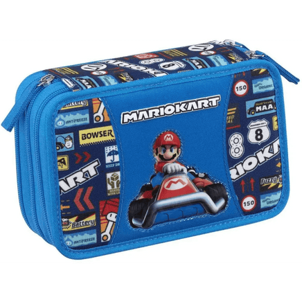 Mariokart Astuccio 3 Zip - Giocattoli e Bambini - Toys Store8058263066198