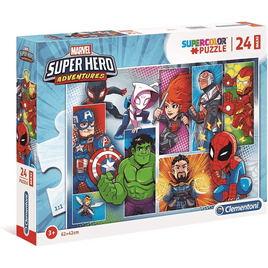 Marvel Super Hero Avengers Puzzle 24 Maxi Pezzi - Giocattoli e Bambini - Toys Store8005125242085