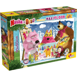 Masha e Orso Puzzle Maxi Floor 60 pezzi - Giocattoli e Bambini - Toys Store8008324092987