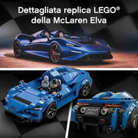 McLaren Elva LEGO Speed Champions 76902 - Giocattoli e Bambini - Toys Store5702016912487