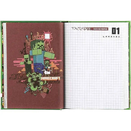 Minecraft Diario Creeper verde - Giocattoli e Bambini - Toys Store8058263135290