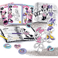 Minnie Zainetto Coloring e Drawing School - Giocattoli e Bambini - Toys Store8008324092932