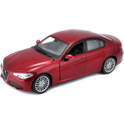 Modellino Burago Alfa Romeo Giulia rossa scala 1:24 - Giocattoli e Bambini - Toys Store4893993210800