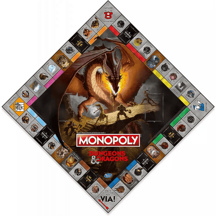 Monopoly Dungeons & Dragons - versione italiana - Giocattoli e Bambini - Toys Store5036905046367