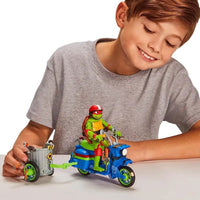 Mutant Mayhem Moto da battaglia con Raffaello - Giocattoli e Bambini - Toys Store0043377834328