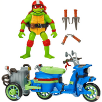 Mutant Mayhem Moto da battaglia con Raffaello - Giocattoli e Bambini - Toys Store0043377834328