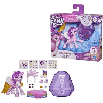 My Little Pony Crystal Adventure personaggio Princess Petals - Giocattoli e Bambini - Toys Store5010993836628