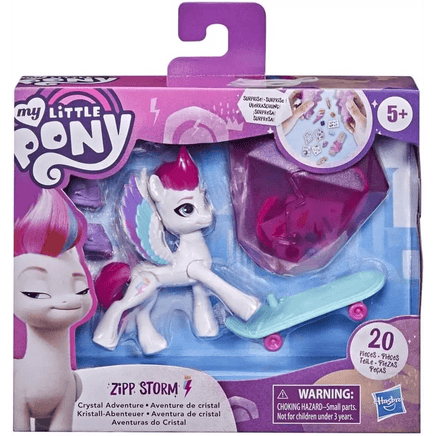 My Little Pony Crystal Adventure personaggio Zipp Storm - Giocattoli e Bambini - Toys Store5010993836635