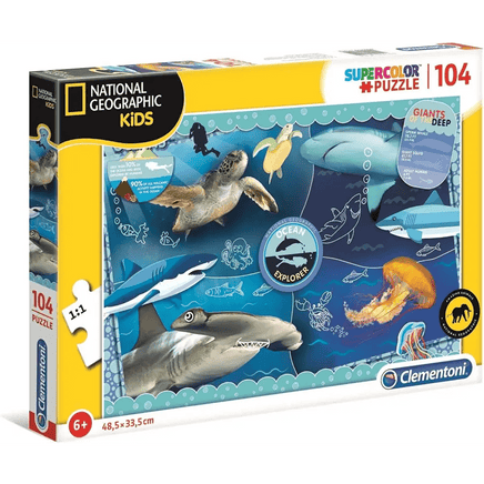 National Geographic Kids - Ocean Explorer puzzle Giganti degli abissi - Giocattoli e Bambini - Toys Store8005125271412