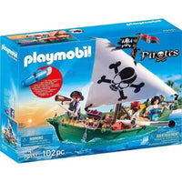 Nave pirata con motore subacqueo Playmobil Pirates 70151 - Giocattoli e Bambini - Toys Store4008789701510