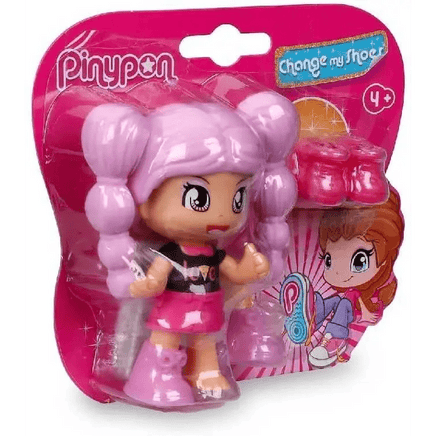 Pinypon Change My Shoes bambola viola - Giocattoli e Bambini - Toys Store8410779093462