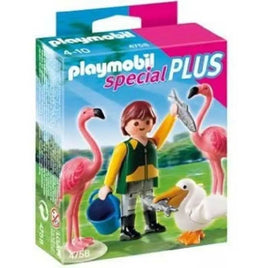 Playmobil 4758 - Guardiano con Uccelli Esotici - Giocattoli e Bambini - Toys Store4008789047588