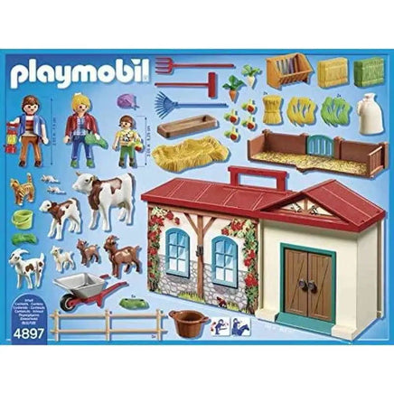 Playmobil 4897 Fattoria Portatile - Giocattoli e Bambini - Toys Store4008789048974