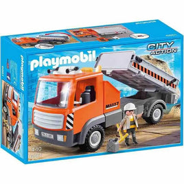 Playmobil 6861 - Camion con Cassone Ribaltabile - Giocattoli e Bambini - Toys Store5130027634386