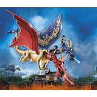 PLAYMOBIL 71080 Dragons: The Nine Realms - Wu & Wei with Jun - Giocattoli e Bambini - Toys Store4008789710802